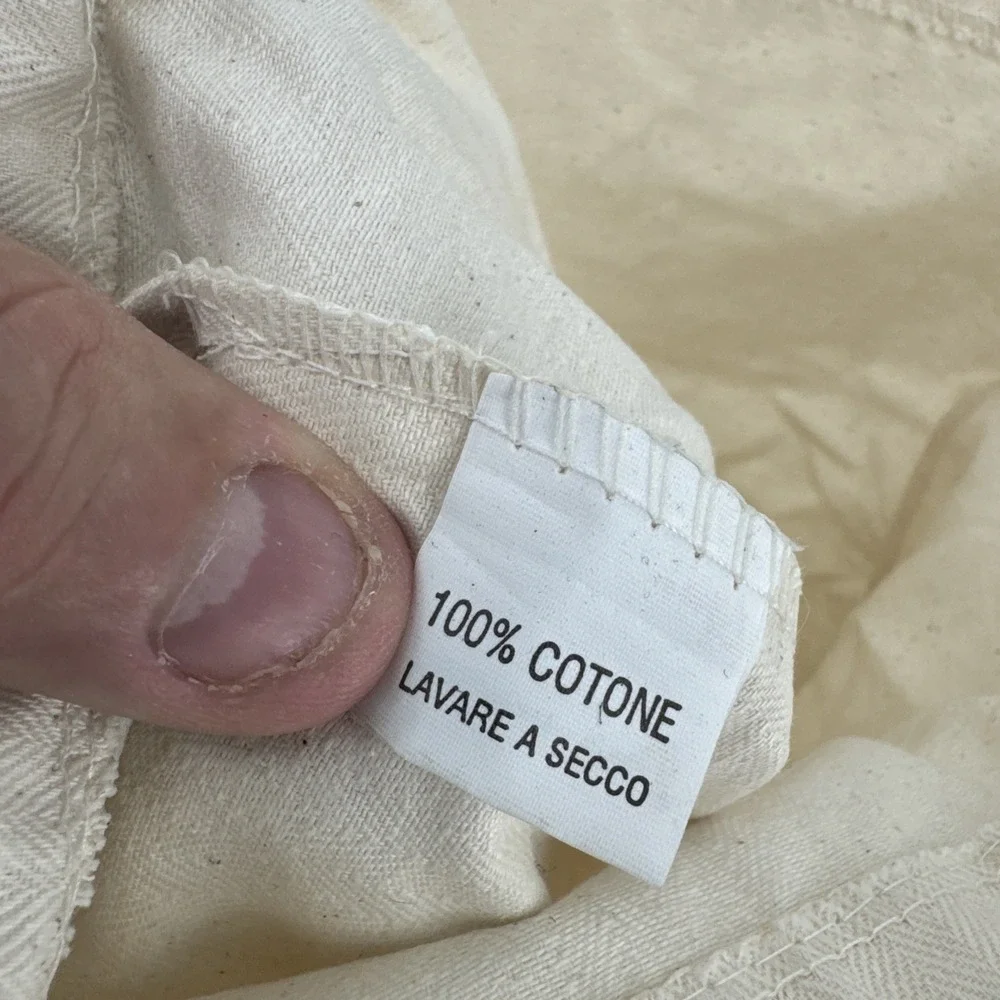 Loro Piana Open Walk Italy Shoe Dust Bag 2 Cotton 15